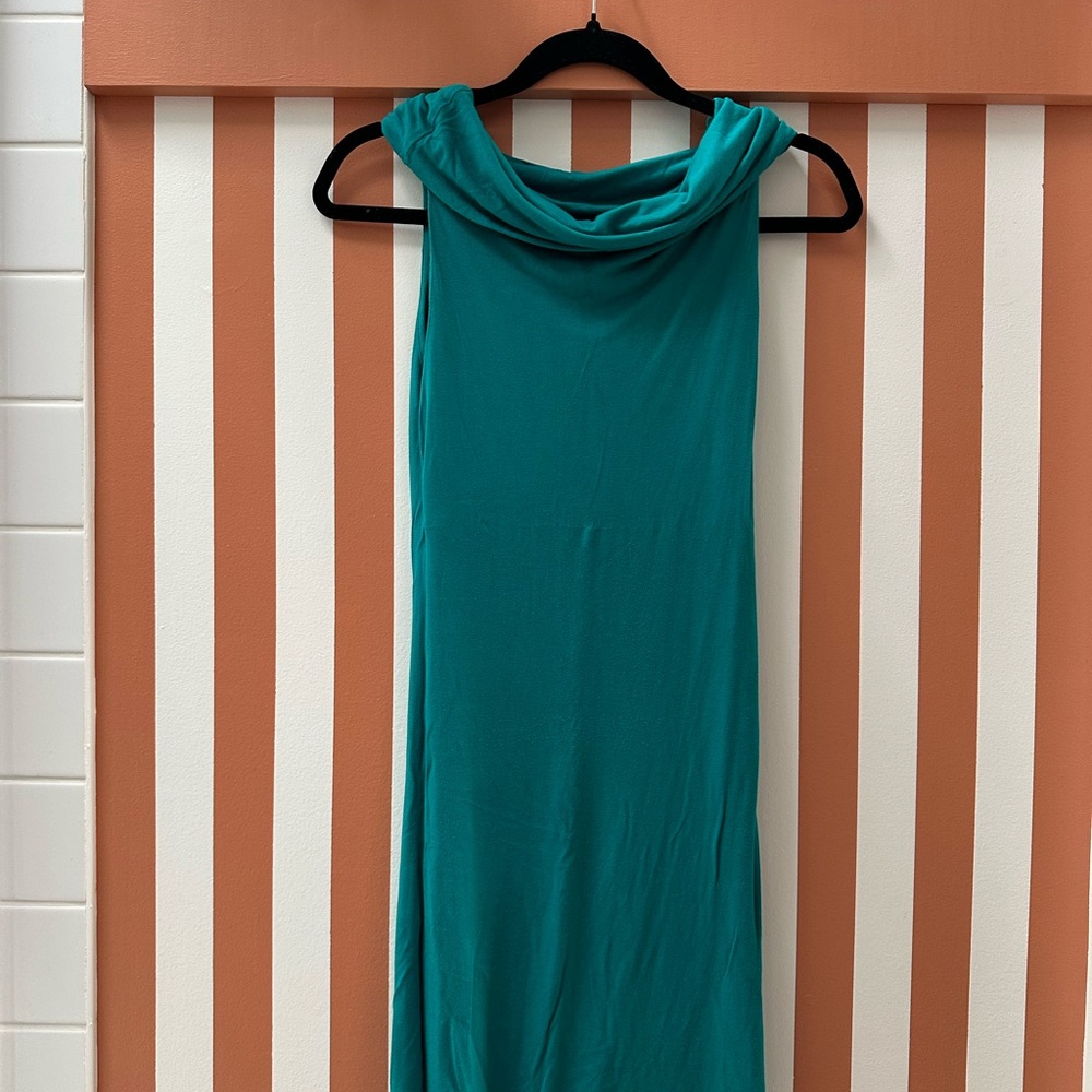 Zara Turquoise Sleeveless Top